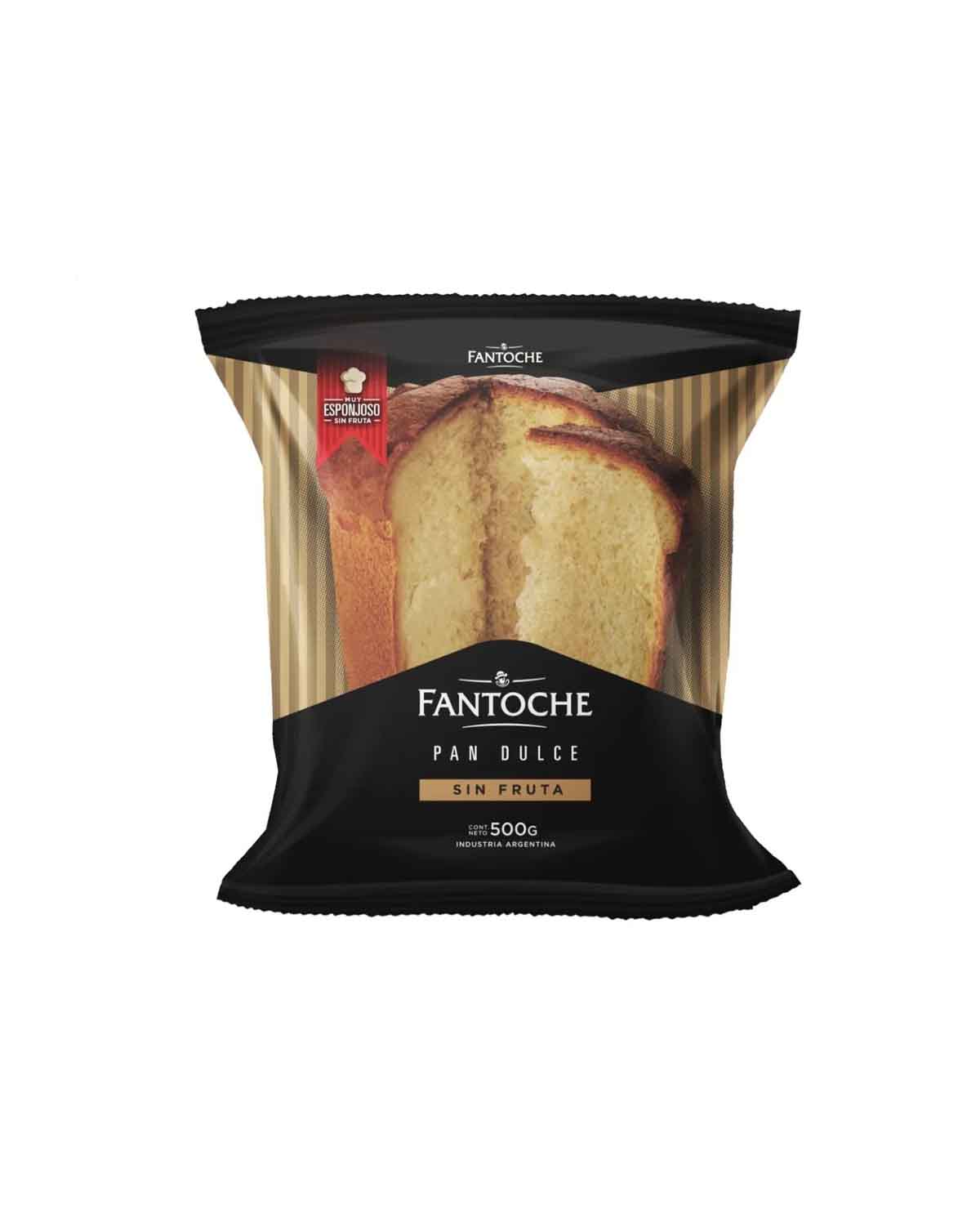 Pan Dulce  Fantoche  sin Fruta x400 Gr